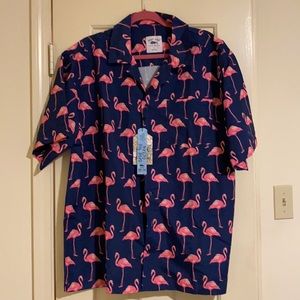 Men’s Spicy Tuna button down size large NWT